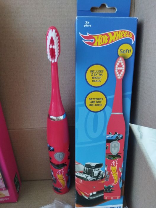 Електрическа детска четка за зъби с батерии