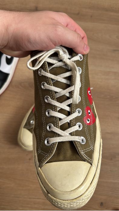 Converse x Comme Des Garcons Low Brown 46.5