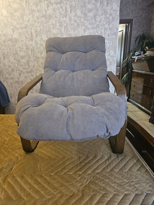 Кресло Икеа после реставрации