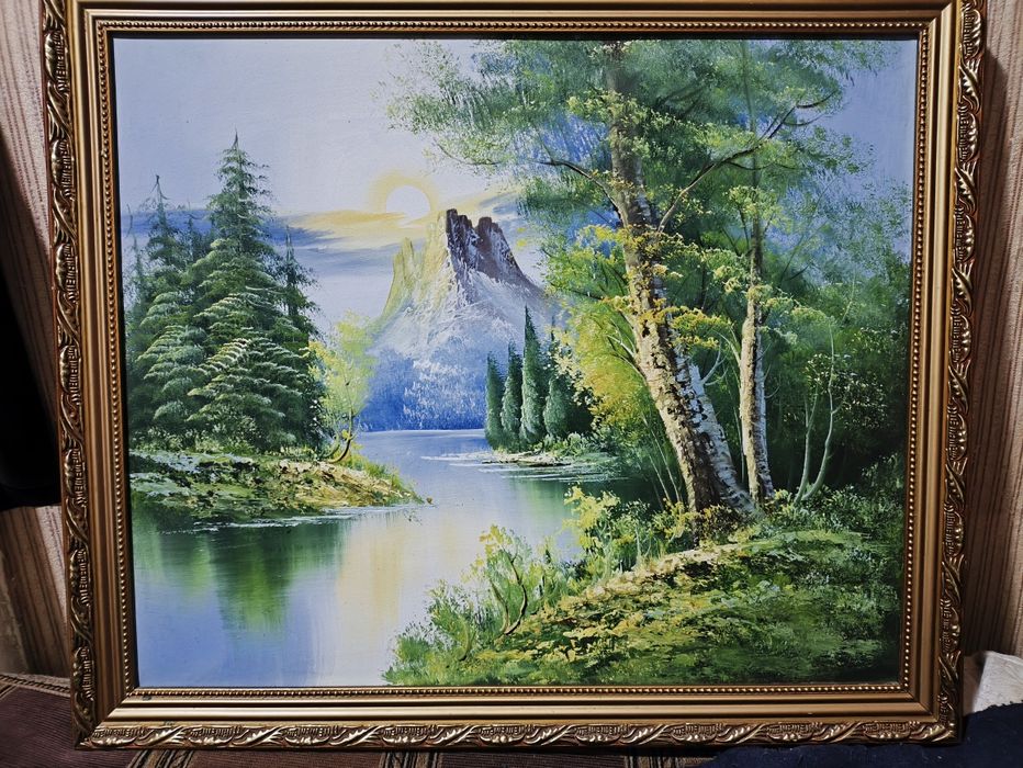 Пейзаж холст масло