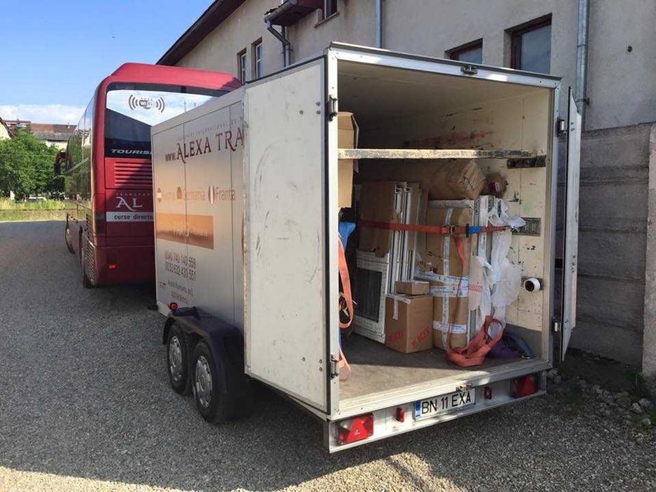 Transport persoane, colete și mașini. ROMÂNIA - PARIS (FRANTA)