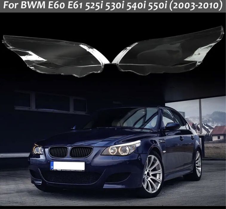 Sticla far BMW E60 2004-2009/NFL cu spranceana