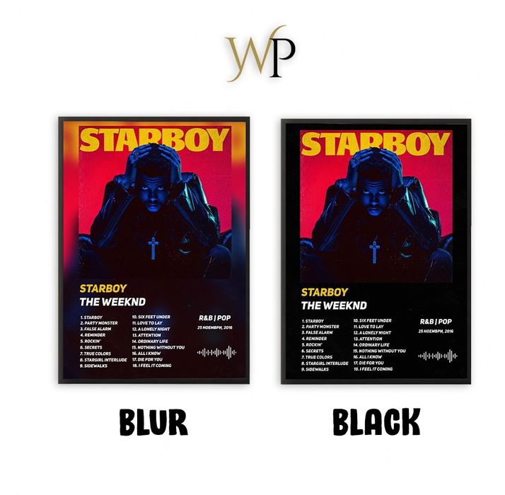 Персонализирам постер с албум