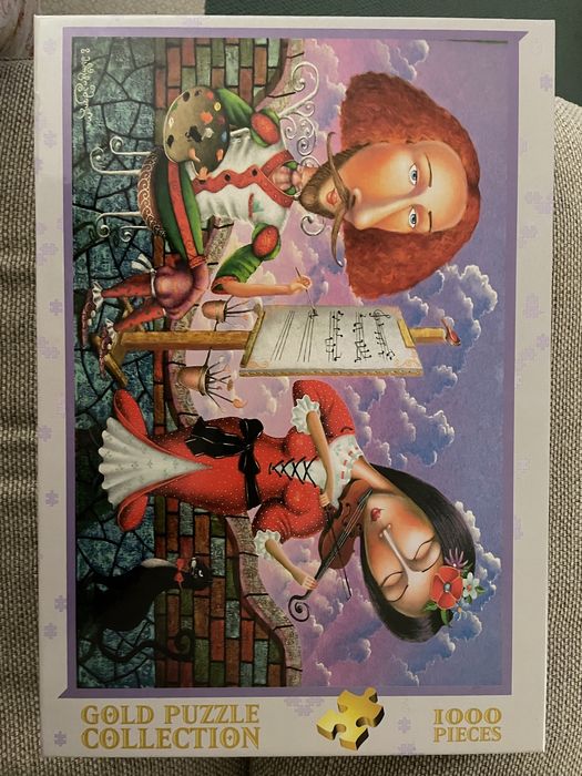 Puzzle Gold Collection Musical portrait 1000 pcs