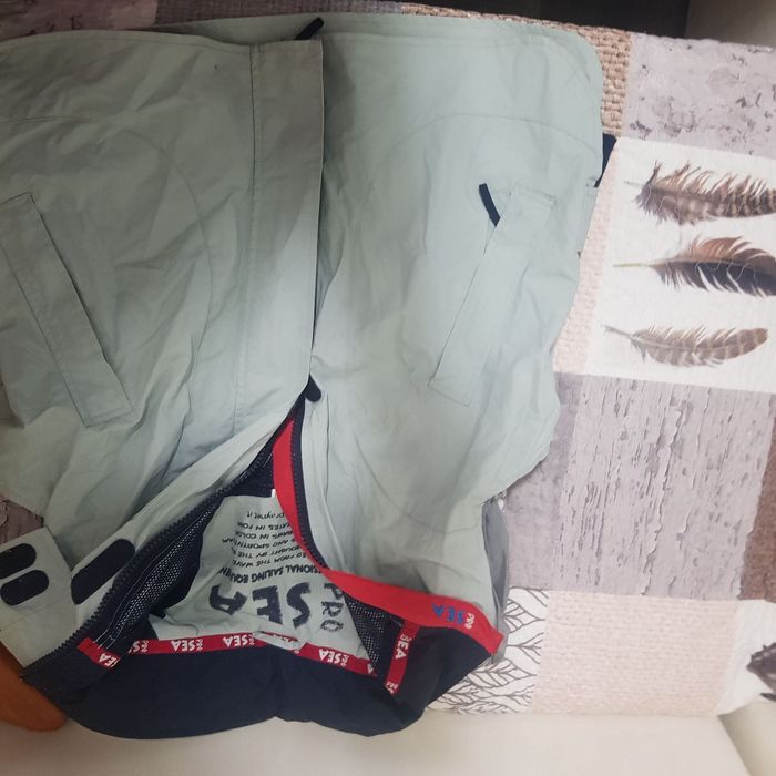 2x1Професионално яке waterproof Windproof яхтскрити ръкави качулка/S