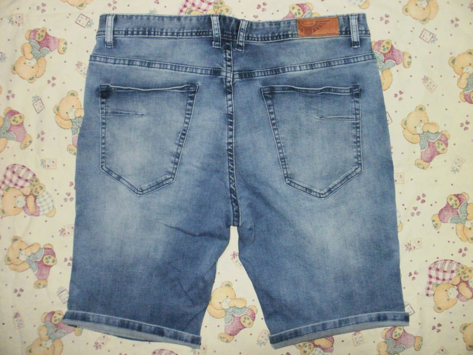 SOLID JEANS и GNIOUS нови къси дънки 34-36