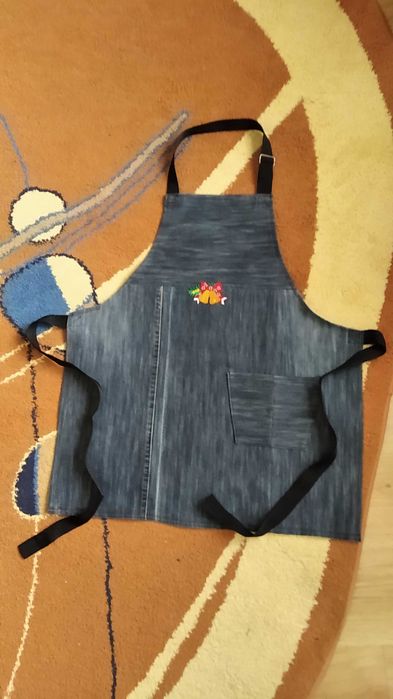 Кухненска дънкова престилка