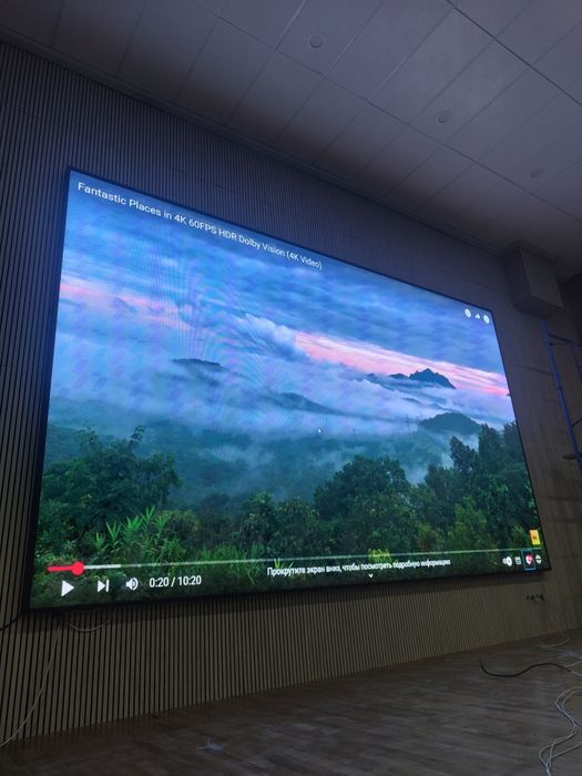 LED экран , ЛЭД экран установка под ключ