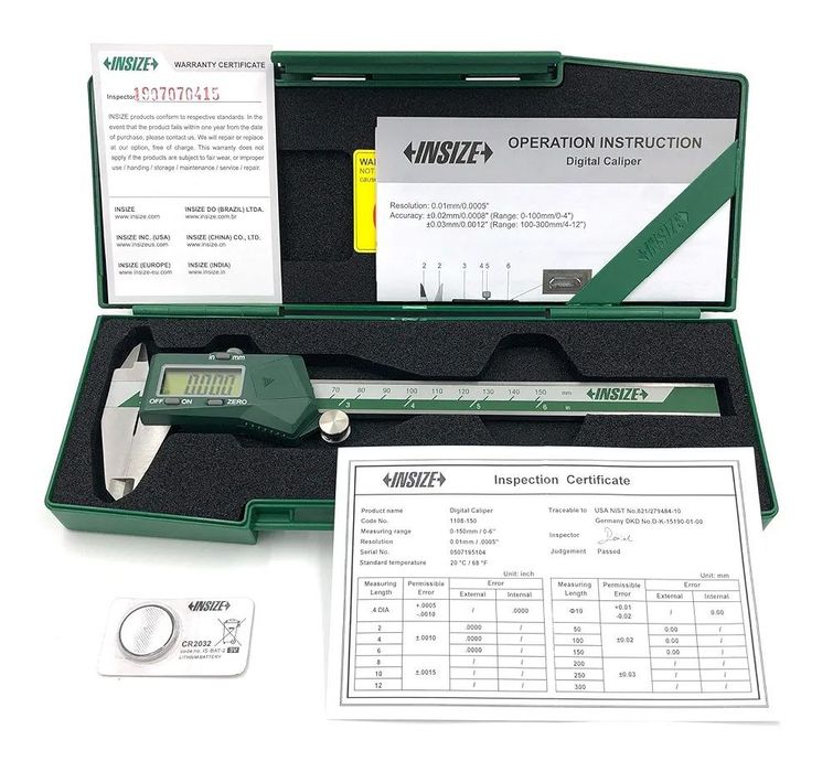 Штангенциркуль электронный Insize 150 мм