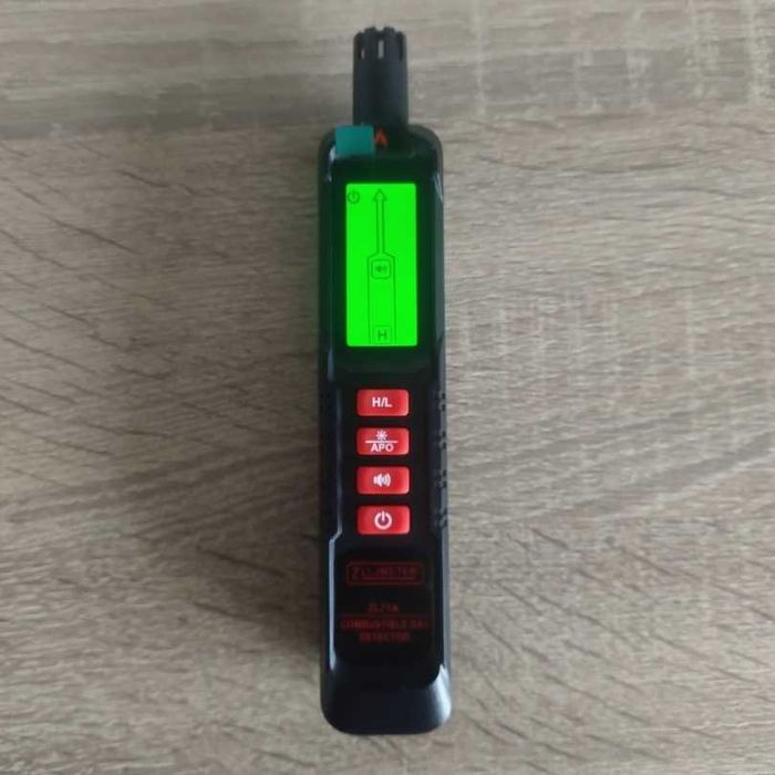 Детектор за утечка на газ | Газ анализатор, звукова и екранна аларма