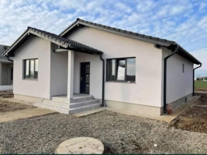 Vand case pe structura metalica