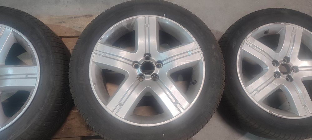 Jante aliaj Subaru Forester 17" + cauciucuri allseason Michelin CrossClimate 215/55/17