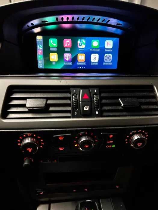 Navigatie GPS dedicata Bmw E60 E61 E62 E63 E90 E91 E92 E93 CIC CCC Carplay si Android Auto Wireless