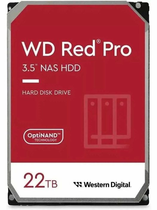 22 ТБ Жесткий диск WD Red Pro Box