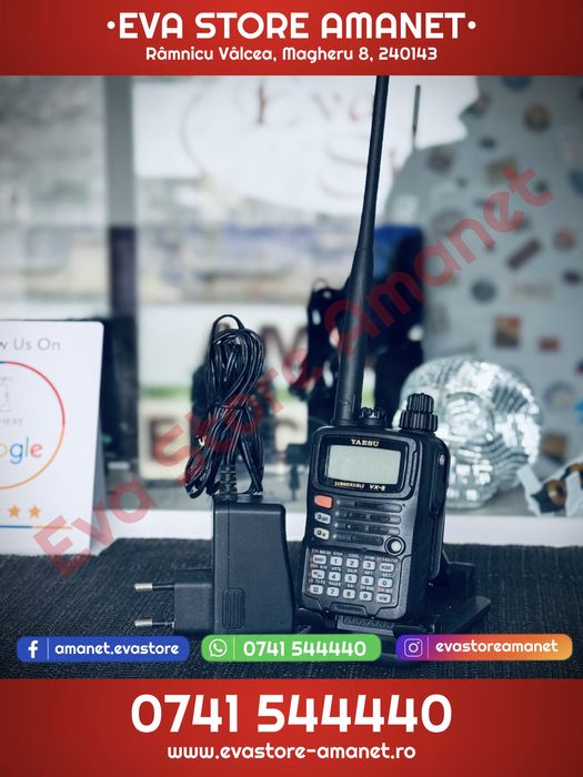 Statie Transceiver Emisie-Receptie YAESU VX-6 FM Tri Band Submersibil