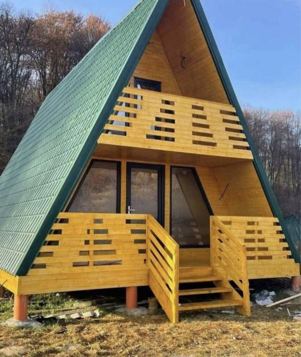 Cabane moderne tip A-frame