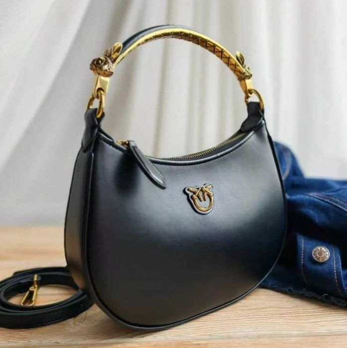 Сумка через плечо маленькая кросс-боди черная