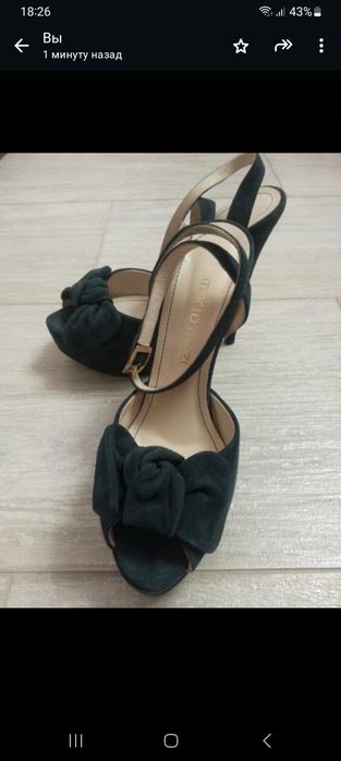 Шикарные босоножки Италия