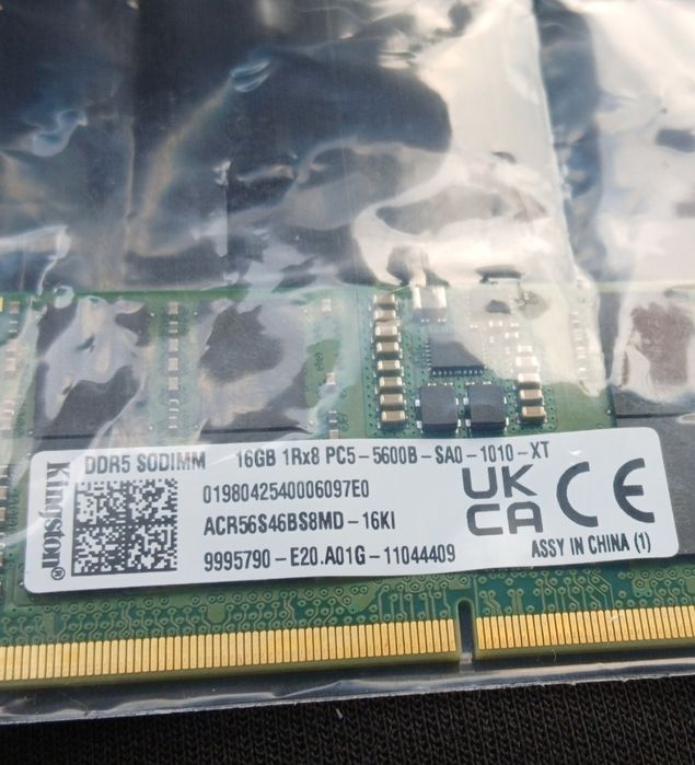 ПРОМО Kingston DDR 5 16GB 5600mgh