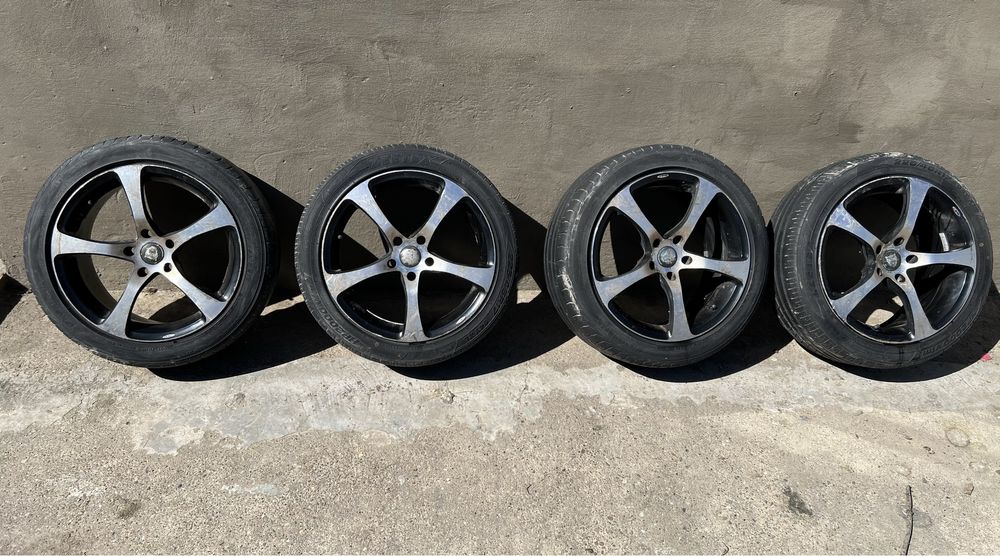 Set 4 jante Jaguar cu anvelope de vara
