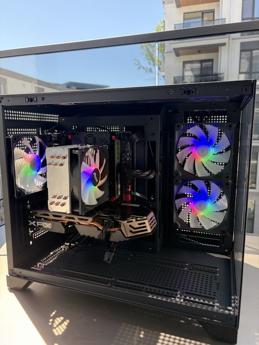 Intel I7 + RX580 – 32gb RAM / 500gb M.2. 14 ядер / 28 потоков