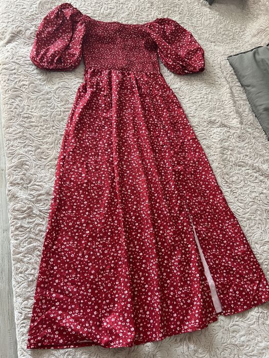 Rochie rosie usoara