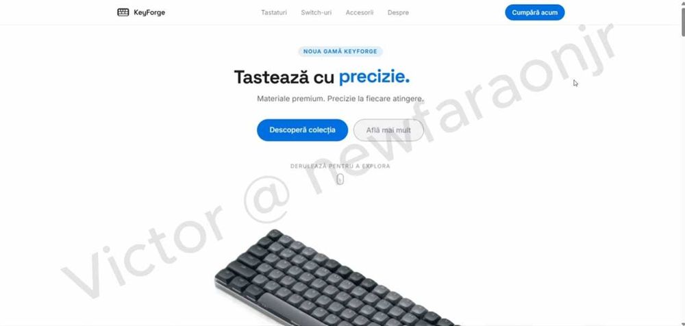 Website/meniu digital GRATUIT!