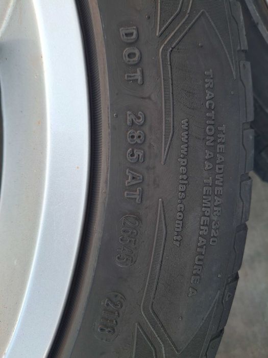 4бр. алуминиеви джанти с гуми 5x112 17 цола за Audi, VW