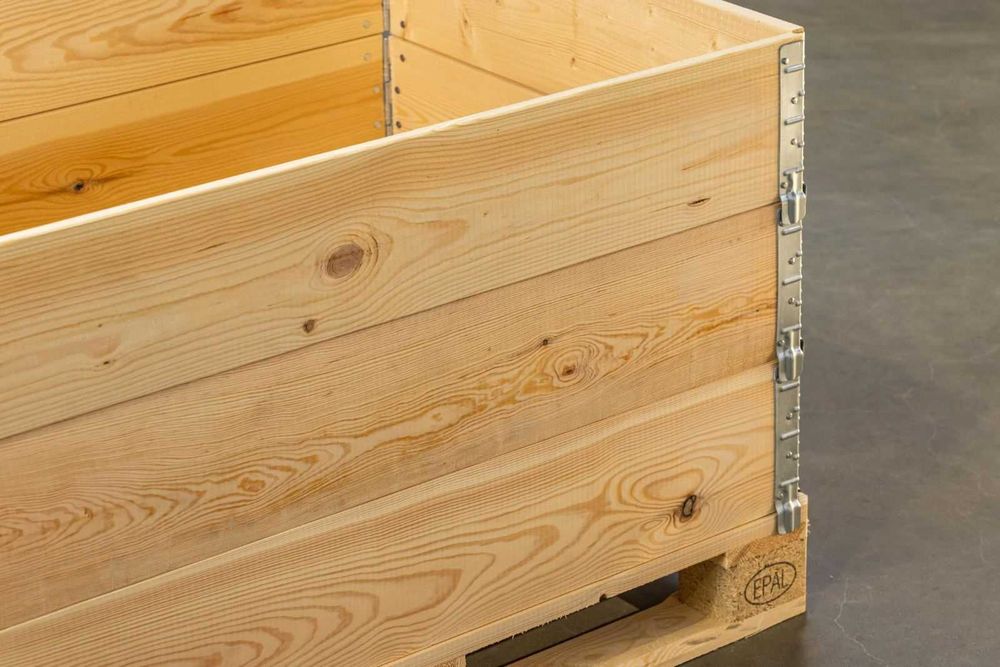 Дървени надстройки за палета. Фрейм за палета