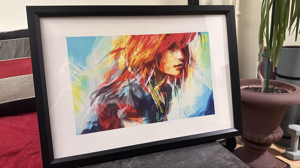 Tablou cu fata stare perfecta