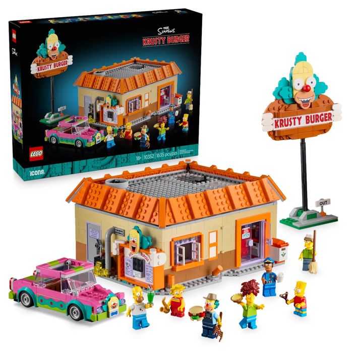 LEGO Icons Симпсоны Красти Бургер 10352