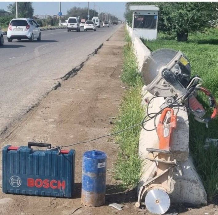 Beton buzamiz beton teshamiz beton kesamiz Toshkent boʻylab