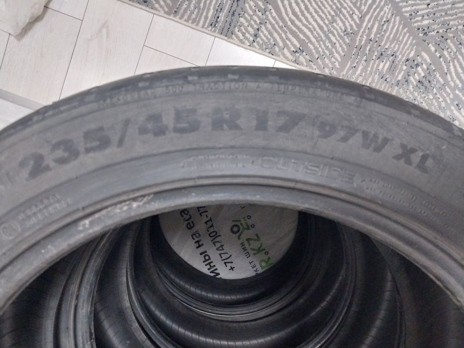 Шины 235/45/R17, летние