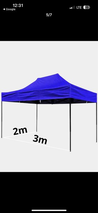 Zontik Naves 3x3, 3x4,5, 3x6, 3х2, 2х2