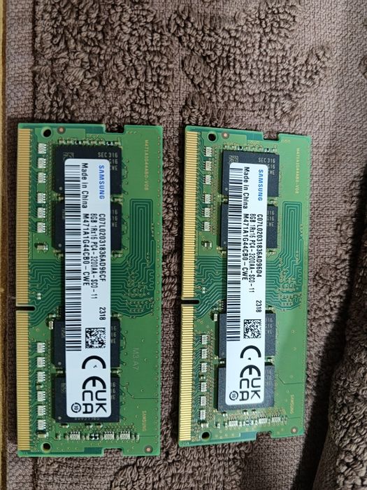 Память для ноутбука DDR4 8гб