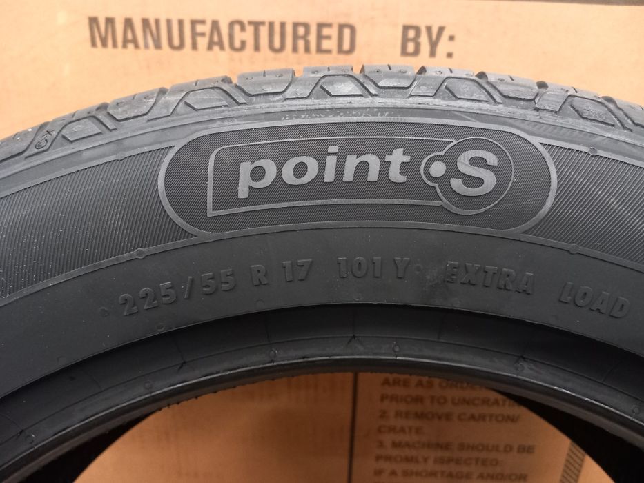225/55/17 Continental Group -Point S- EXTRA LOAD-XL- Rim PROTECTOR