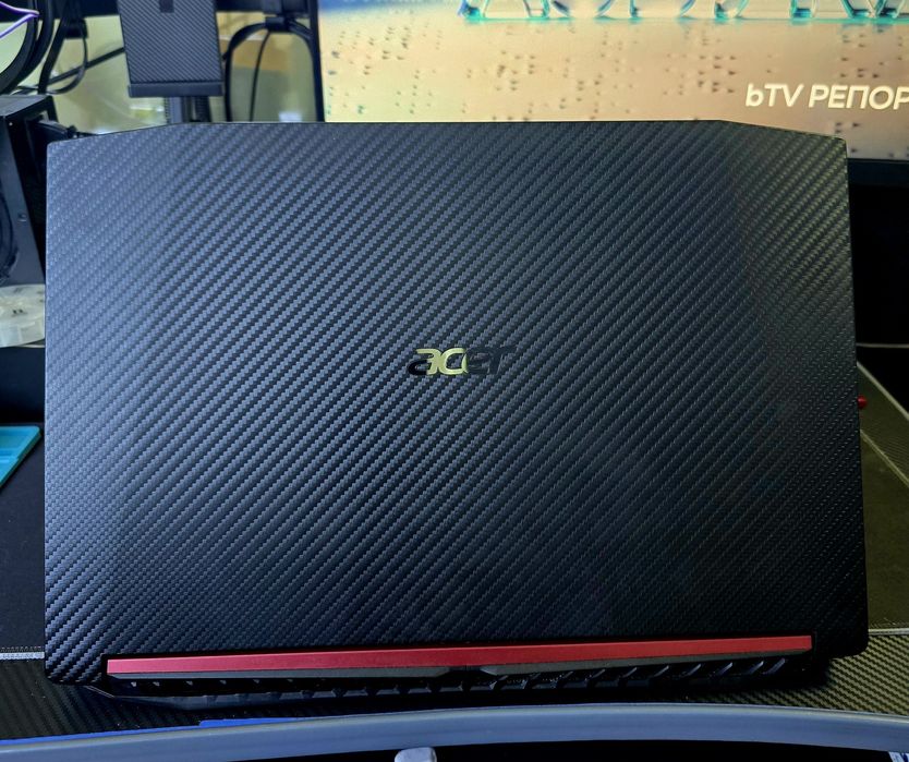 Геймърски лаптоп Acer Nitro 5- i5, 24gb, gtx1050ti/ 256gb nvme, 1Tb hdd