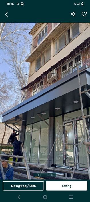 Alyukobond alkafon alucapon montaj xizmatlari