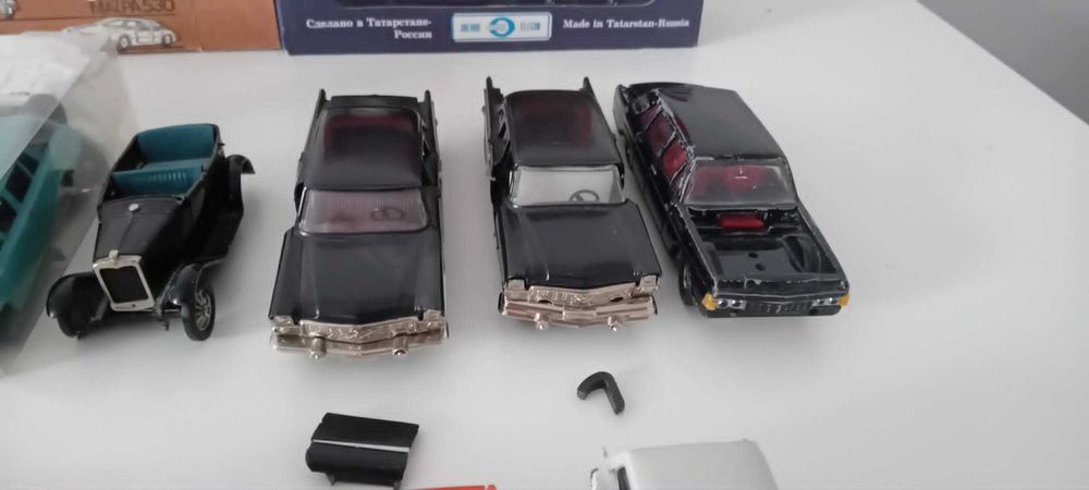 USSR, CCCP, СССР, 1:43 Moskvich, Chaika, Mercedes Lada ZIL 131