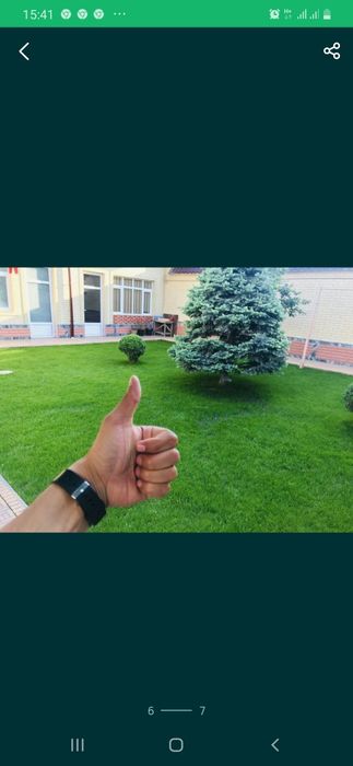 Gazon sifatli va tez