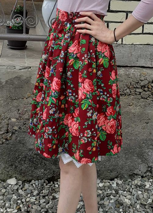 Sumna cu model floral