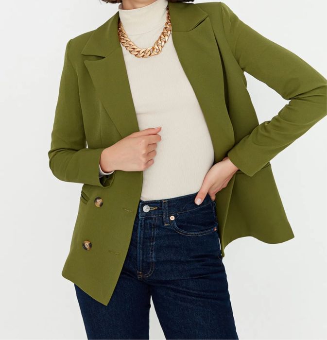 Sacou kaki, marime 38