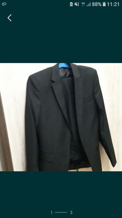 Строгий костюм с брюками классика