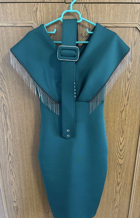 Rochie verde smarald M