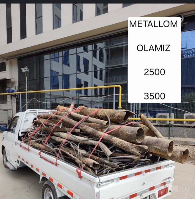 Metallom olamiz METALOM metallolom METAL CHUGUN xar xil TEMIR olamiz