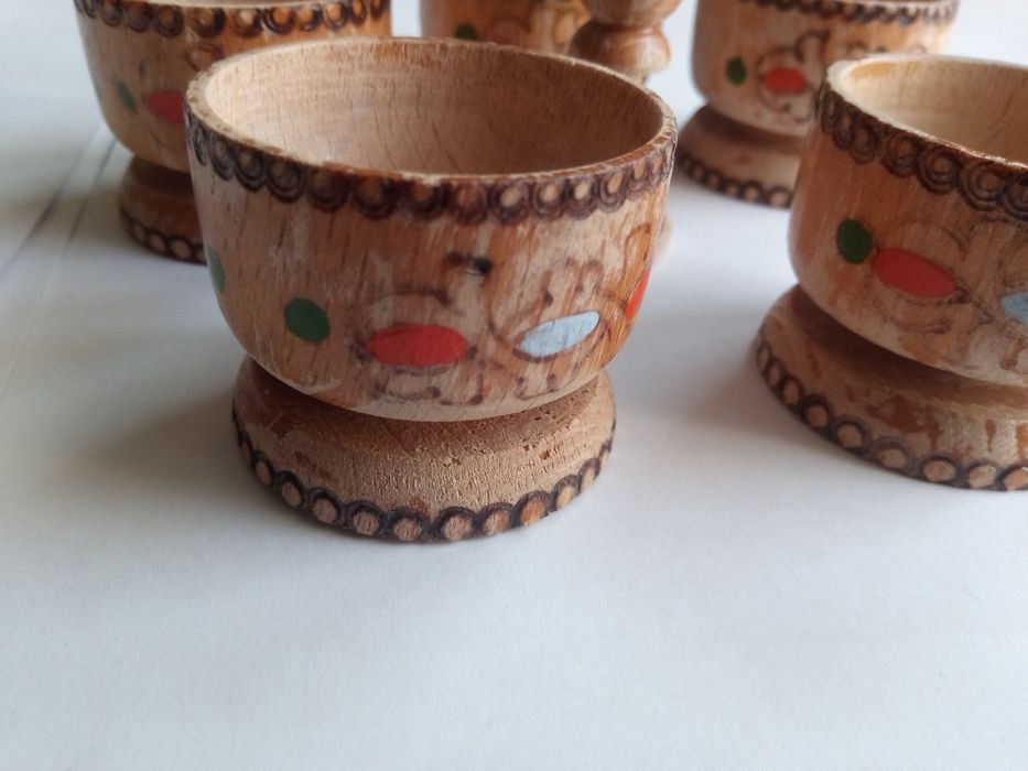 Сглобяема дървена солничка