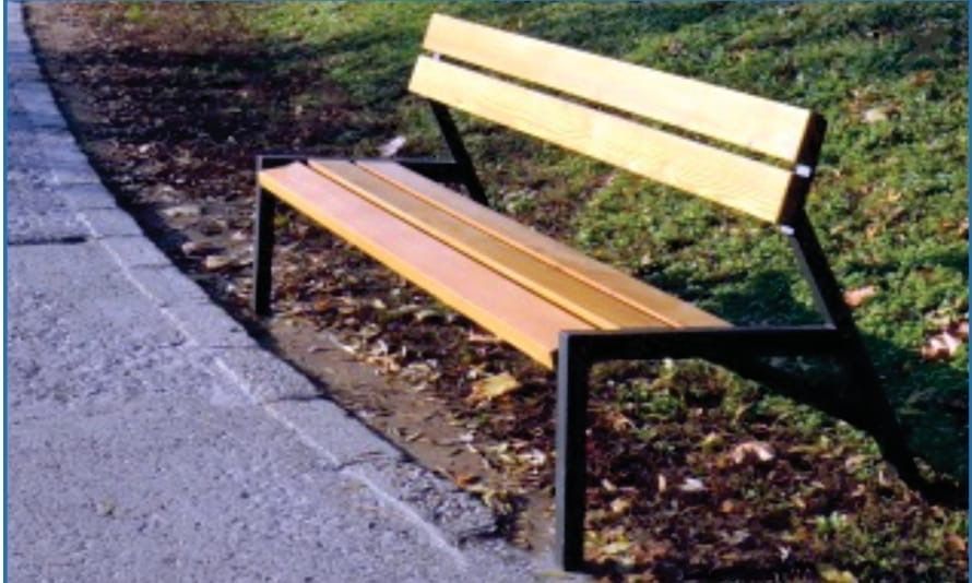 Bancute stradale mobiler parcuri