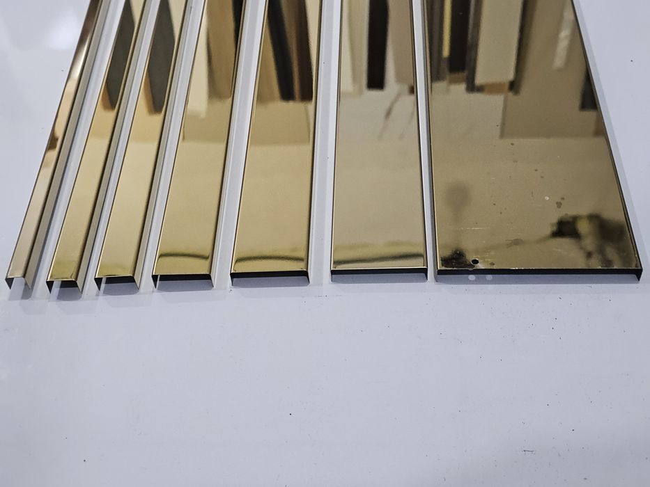 Латуньовый угалок и п образный, поласа декор