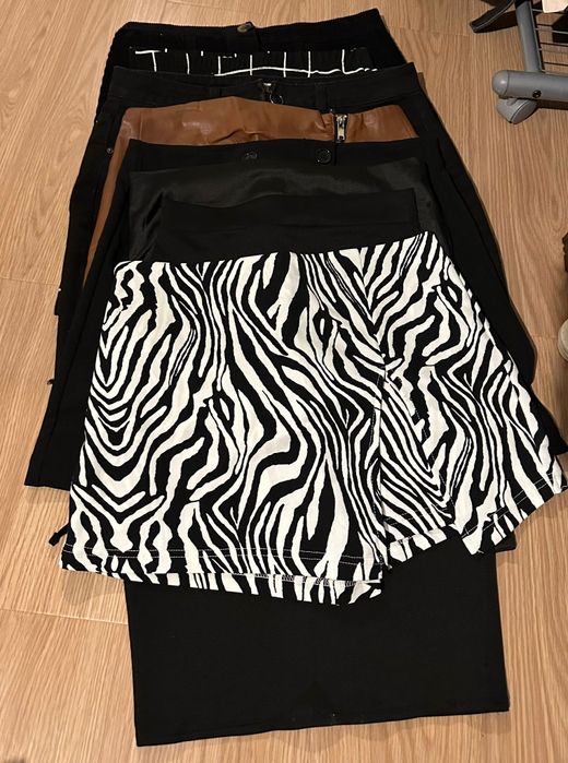 Lot 15 fuste și blugi/pantaloni