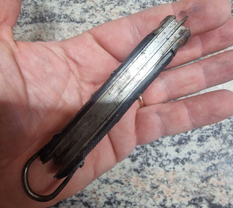 cuțit de șef de barcă italian Visconti din al Doilea Război Mondial